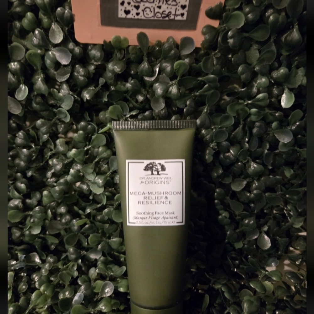 ORIGINS Mega-Mushroom Relief & Resilience Soothing Face Mask 2.5oz/75ml New